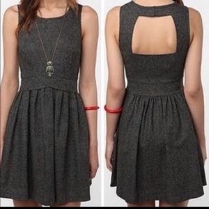Urban Outfitters Cooperative tweed backless dress